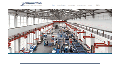 Desktop Screenshot of polymerpark.de